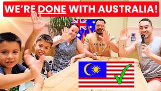 This Aussie Family Left for MALAYSIA 🇲🇾 – Here's Why!