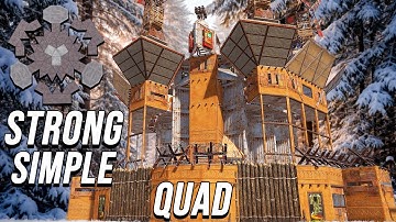 EVERFROST - SIMPLE QUAD with HUGE OPEN CORE / 4 WALLS / WIDE GAPS