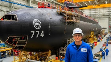 Inside the Nuclear Submarine Factory: Building the $4 Billion Virginia-Class Hunter (Full Process)