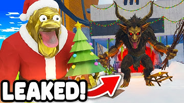 NEW KRAMPUS MONSTER LEAKED in CHRISTMAS UPDATE! (Animal Company VR)