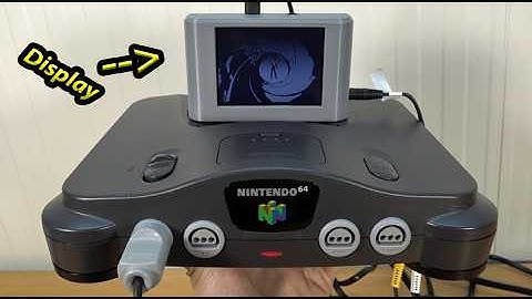 I Gave My N64 A Tiny Display & Fully Unlocked It Now ! 😱