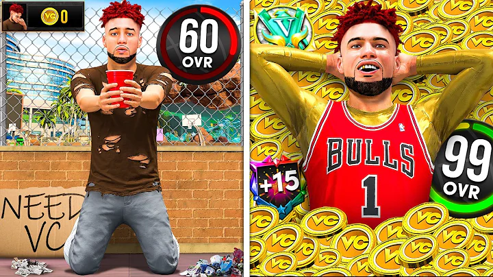 Turning a 60 OVR into a 99 OVR in 1 video... ( No Money Spent + No My Career)