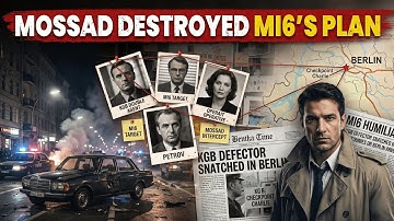 How Mossad Destroyed MI6’s Secret Plan and Captured the KGB’s Most Elusive Double Agent