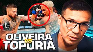 TOPURIA is a LEGEND - ANALYSIS: ILIA TOPURIA vs OLIVEIRA