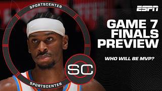 GAME 7 NBA Finals PREVIEW 🍿   Who will be MVP ⁉️ Siakam over Haliburton? 👀 | SportsCenter