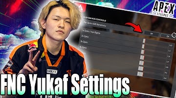 Yukaf Apex Settings 2025 – Sensitivity, Keybinds & Video