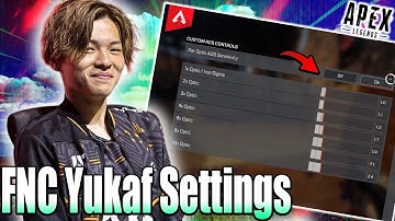 Yukaf Apex Settings 2025 – Sensitivity, Keybinds & Video