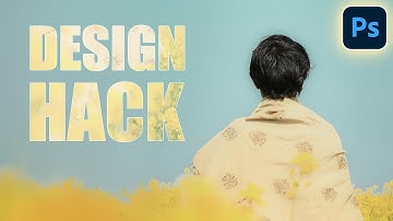 Photoshop Clipping Masks: The EASIEST Way to Fit Images Inside Text