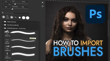 1. How to import Brushes? (Photoshop)