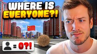 Discovering China's Most Famous GHOST CITY! - IS ORDOS TOWN REALLY ABANDONED?!