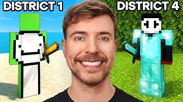 100 YouTubers Fight In The Hunger Games