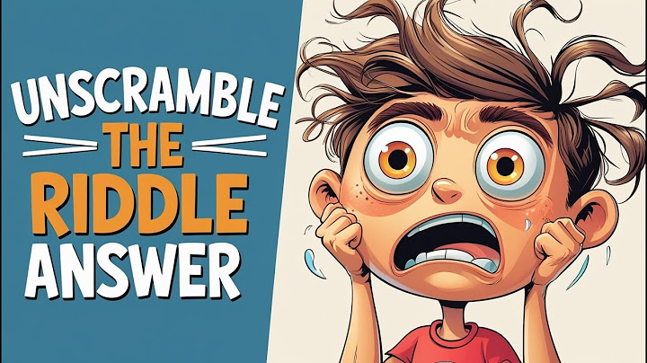 Can You Solve This Word Scramble Riddle in 10 Seconds?