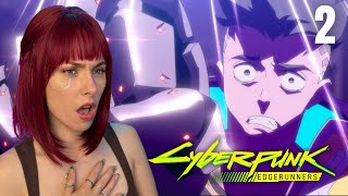 SHE BETRAYED HIM? | Cyberpunk: Edgerunners Anime Episode 2 Reaction