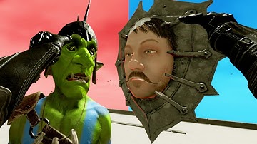 Performing Illegal Experiments on Goblins in VR