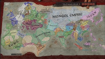 CK3 Timelapse but everyone has celestial government at start