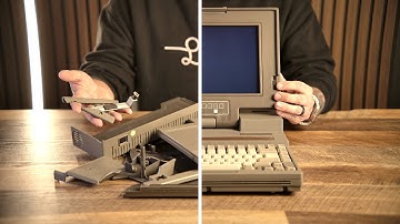 Restoration or Resurrection? Re-creating a rare 80s laptop from the ground up