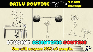 De PERFECTE dagelijkse routine voor studenten 📚 (Je doet het verkeerd! ❌)