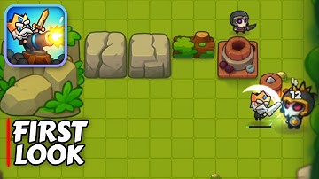 Tower King: Defense Game - First Look Gameplay (iOS, Android)