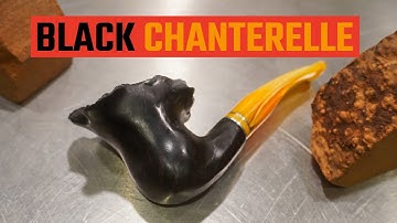 Pipe Making: Black Chanterelle Freehand Pipe, with Simple Tools