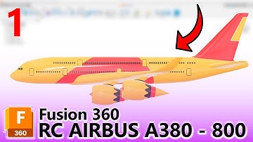 Stapsgewijze handleiding voor het oppervlaktemodelleren van een Airbus A380-vliegtuig in Autodesk...