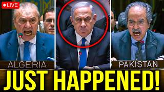Algeria & Pakistan STUN the World: CONFRONTS Israel LIVE at UN After Qatar Strikes!