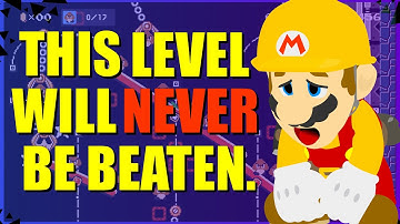 Why this Mario Maker Level Will Never Be Beaten.