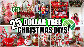 25 *BEST* Dollar Tree Christmas DIYS for 2025 that don