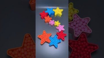 Incredible ASMR Falling Beads Balls Oddly Satisfying Reverse Video #marblerunbb #marblerun #asmr