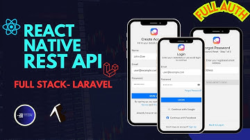 React Native Expo Dev Client Authentication Tutorial | Laravel REST API + Password Reset