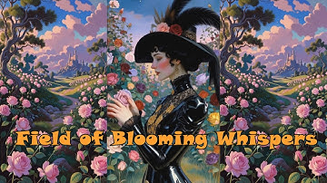 Field of Blooming Whispers - Woman in Latex - Music Video 2025 - Folk - Grok Imagine HD and Tad.ai