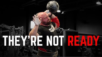 Cyr Dumbbell, 400lb Log & Big Arnold Goals | Massive Strongman Session