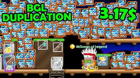 How I Got BGL for 3.17$ Each (BGL DUPLICATED) OMG!! | Growtopia
