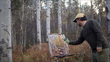 Plein Air Painting - Three Autumn Paintings - Montana