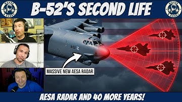 USAF B-52 With New AESA Radar — B-52 Pilot Reacts!
