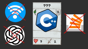 Can I make a C++ game with NO INTERNET?