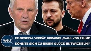 UKRAINE-KRIEG: Ex-General verrät! 'Die Wahl von Trump könnte sich zu einem Glück entwickeln!'