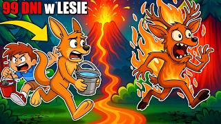 PRZETRWAJ WYBUCH WULKANU W 99 NOCY W LESIE w Roblox!