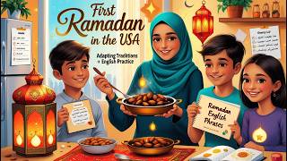 How to Prepare for Ramadan 2025 | Arab Family in the USA | English Listening Practice