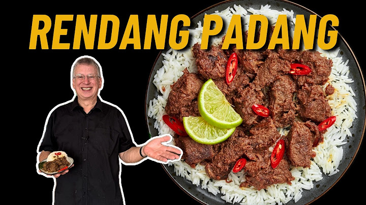 Hoe maak je Indische Rendang Padang ? (pittig rundvlees recept)