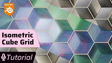 How to Create a Procedural Isometric Grid in Blender (Geometry Nodes)