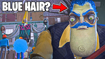 Neighbor looking a bit different.. | Hello Neighbor 3 - Prototype 3 (GOOD ENDING)