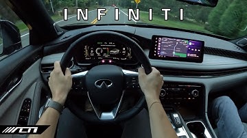 2026 Infiniti QX60 Autograph POV Night Drive /// Allcarnews