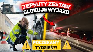 GABARYTY- Zepsuty zestaw ZABLOKOWAŁ WYJAZD!! Broken truck BLOCKED THE EXIT!!!