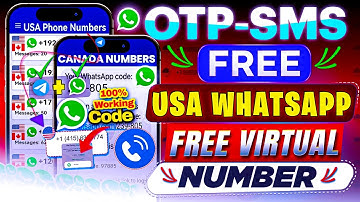 Get FREE Virtual Number For WhatsApp, Telegram & Gmail Verification | Unlimited Temp Numbers