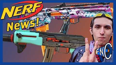 #69 New Nerf Leak?, 3D Printed Nerf AK?, and MORE NERF NEWS! | Foam News Collective