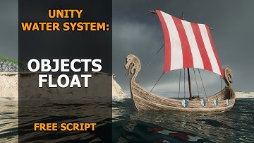 How to Make Objects Float and Follow Water Currents in Unity Water System | HDRP |