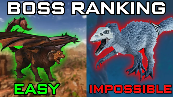 Ranking Bosses By DIFFICULTY (ASE/ASA) | ARK: Survival Ascended