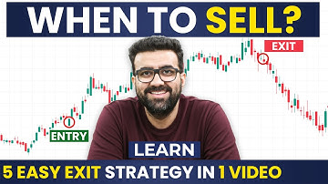 The Perfect Exit: When To Sell Your Trade | Siddharth Bhanushali