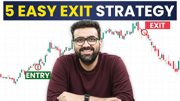 Charts Tell You When To Sell | 5 Easy Exit Strategies | Siddharth Bhanushali
