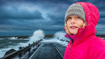 Travelling Scotland During A Huge Storm